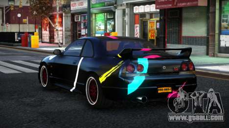 Nissan Skyline R33 Joroca S14 for GTA 4