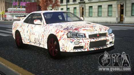 Nissan Skyline R34 Nolia S1 for GTA 4