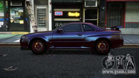 Nissan Skyline R34 Nolia for GTA 4