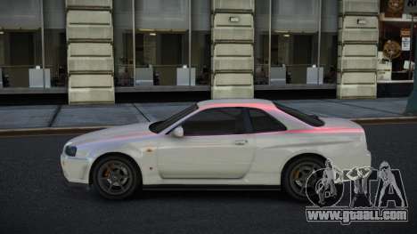 Nissan Skyline R34 Ekut for GTA 4