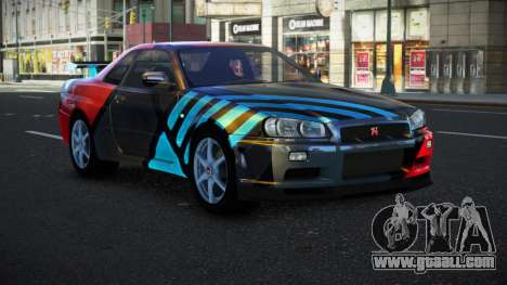 Nissan Skyline R34 Bassty S9 for GTA 4