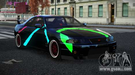 Nissan Skyline R33 Joroca S14 for GTA 4
