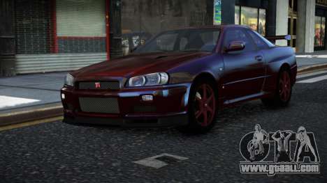 Nissan Skyline R34 Nolia for GTA 4