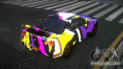 Nissan Skyline R34 Nolia S3 for GTA 4