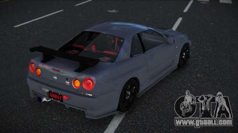 Nissan Skyline R34 Giguwiraz for GTA 4