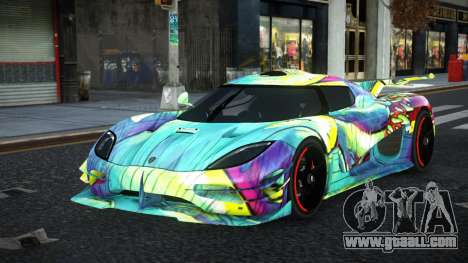 Koenigsegg Agera Nisanor S6 for GTA 4