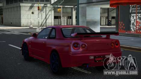 Nissan Skyline R34 Umur for GTA 4