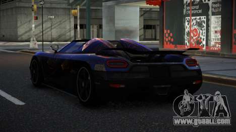 Koenigsegg Agera Exader S6 for GTA 4