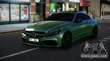 Mercedes-Benz C63S AMG Loqlom for GTA 4