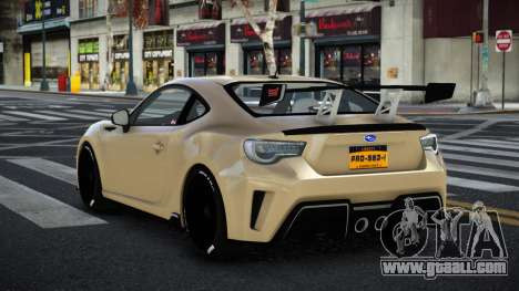 Subaru BRZ Data for GTA 4
