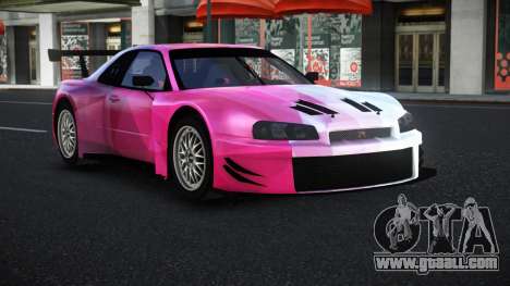 Nissan Skyline R34 GT-R Morley S1 for GTA 4