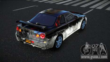 Nissan Skyline R34 Bassty S5 for GTA 4