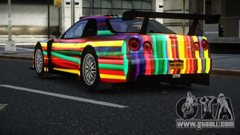 Nissan Skyline R34 GT-R Morley S8 for GTA 4