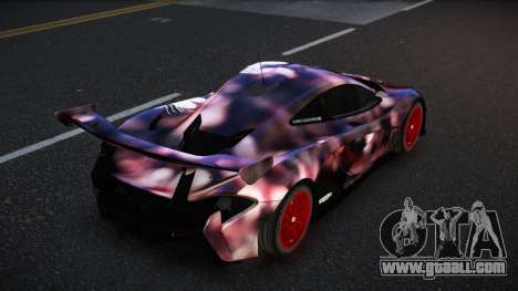 McLaren P1 GTR Anlety S8 for GTA 4
