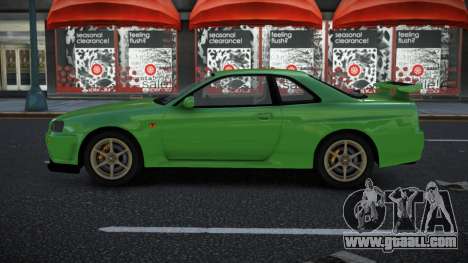 Nissan Skyline R34 Hihsujo for GTA 4