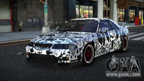 Nissan Skyline R33 Joroca S13 for GTA 4