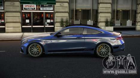 Mercedes-Benz C63 S AMG Cubri for GTA 4