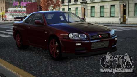 Nissan Skyline R34 Nolia for GTA 4
