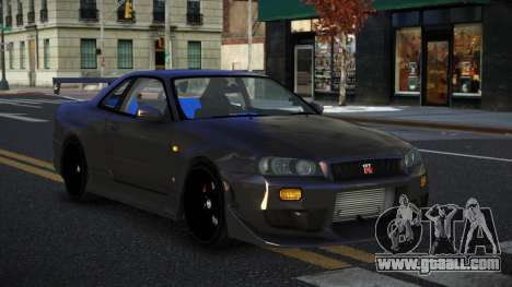 Nissan Skyline R34 Ferzow for GTA 4