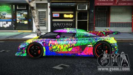 Koenigsegg Agera Nisanor S2 for GTA 4