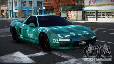 Honda NSX Gabmi S8 for GTA 4