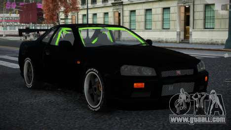 Nissan Skyline R34 Ujon for GTA 4