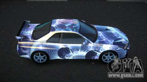 Nissan Skyline R34 Bassty S3 for GTA 4