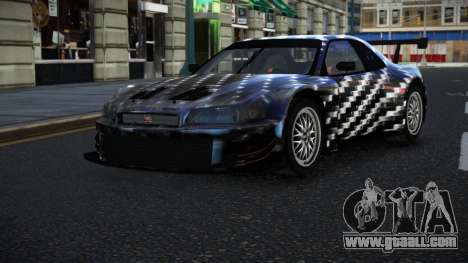 Nissan Skyline R34 GT-R Morley S10 for GTA 4