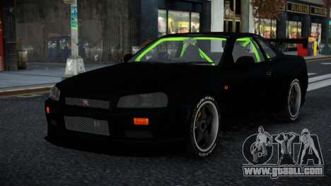 Nissan Skyline R34 Ujon for GTA 4