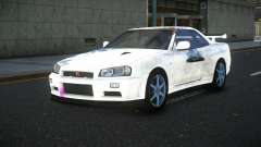 Nissan Skyline R34 Bassty S11 for GTA 4