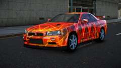 Nissan Skyline R34 Bassty S13 for GTA 4