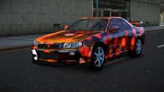 Nissan Skyline R34 Bassty S6 for GTA 4
