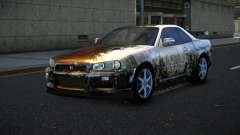 Nissan Skyline R34 Bassty S5 for GTA 4