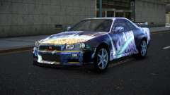 Nissan Skyline R34 Bassty S3 for GTA 4