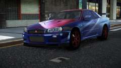 Nissan Skyline R34 Nolia S6 for GTA 4