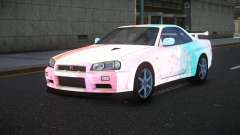 Nissan Skyline R34 Bassty S4 for GTA 4