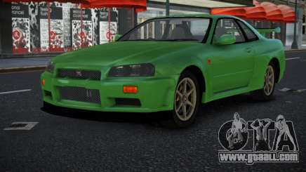 Nissan Skyline R34 Hihsujo for GTA 4