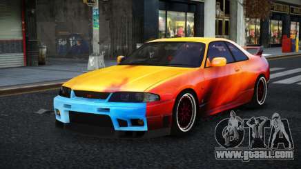 Nissan Skyline R33 Joroca S11 for GTA 4