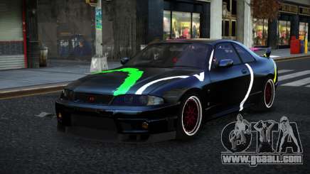 Nissan Skyline R33 Joroca S14 for GTA 4