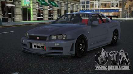 Nissan Skyline R34 Giguwiraz for GTA 4