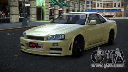 Nissan Skyline R34 Hijaye for GTA 4