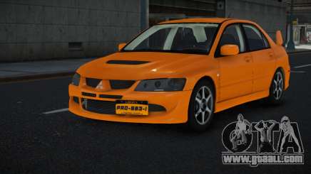Mitsubishi Lancer Evolution VIII Howuqugaf for GTA 4