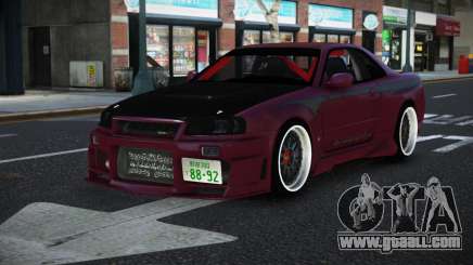 Nissan Skyline R33 Kivojile for GTA 4