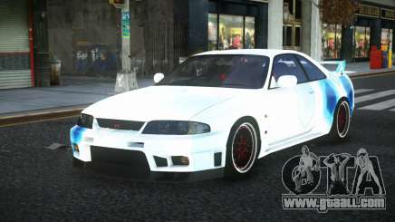 Nissan Skyline R33 Joroca S7 for GTA 4