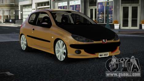 Peugeot 206 Riose for GTA 4