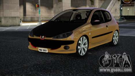 Peugeot 206 Riose for GTA 4