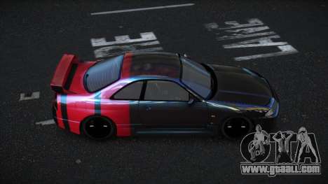 Nissan Skyline R33 Mexron S6 for GTA 4