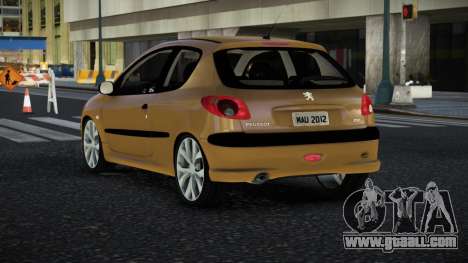 Peugeot 206 Riose for GTA 4