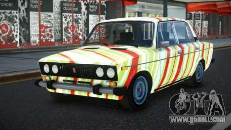 VAZ 2106 Bejala S4 for GTA 4
