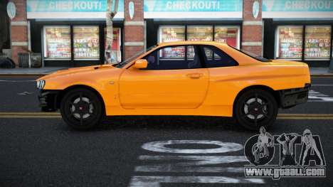 Nissan Skyline R34 Wikapuri for GTA 4